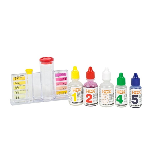 Pool Water Test Kit chlorine, bromine, pH, acid demand & total alkalinity - Picture 5 of 5